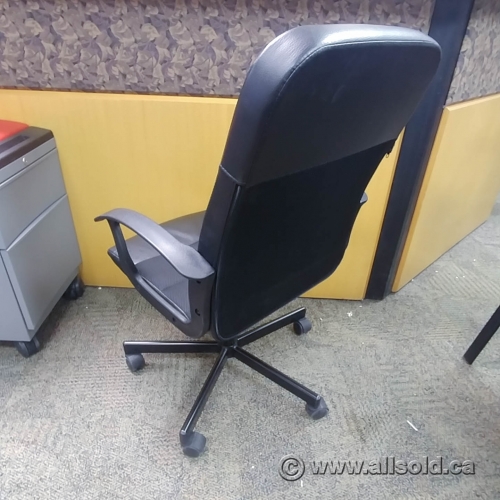 Black Ikea RENBERGET Office Task Chair Allsold.ca Buy & Sell Used