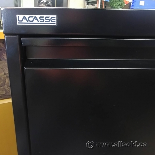 Black Lacasse 3 Drawer Lateral File Locking Allsold.ca Buy & Sell Used Office