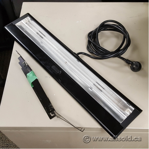 Details LT2R Desk Light Storage Hutch Lamp Allsold.ca Buy & Sell Used Office Furniture Calgary