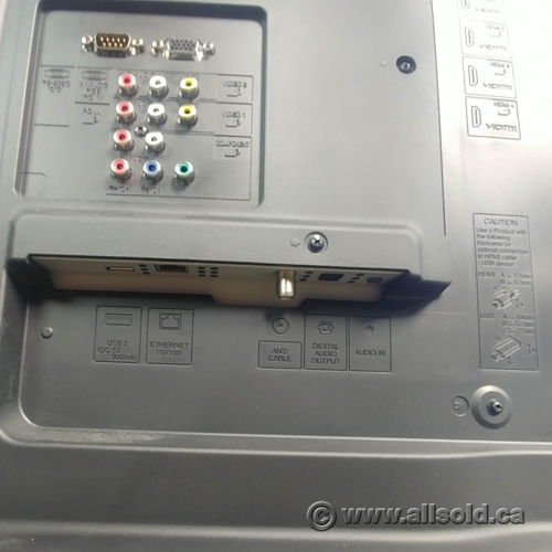 Sharp Aquos LC52LE640U 52" LED HDMI Smart TV Allsold.ca Buy & Sell Used Office Furniture