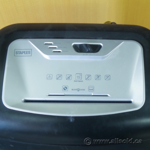 Staples 15 Sheet Paper Shredder SPL-TXC15A - Allsold.ca - Buy & Sell