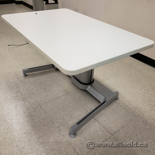 Steelcase Airtouch Sit Stand Height Adjustable Desk Base Only Allsold