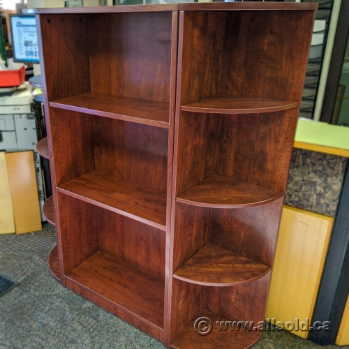 Mahogany Bookcase Set w/ Corner and Straight Bookshelves Allsold.ca Buy & Sell Used Office