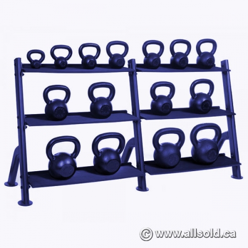 40 Lbs Hampton Urethane Blue Kettlebell Allsold.ca Buy & Sell Used