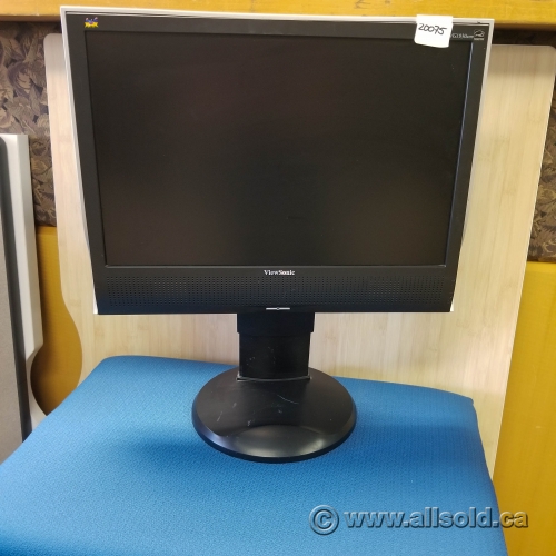 Viewsonic VA1930wm 19 in. Widescreen LED PC Computer Monitor Allsold