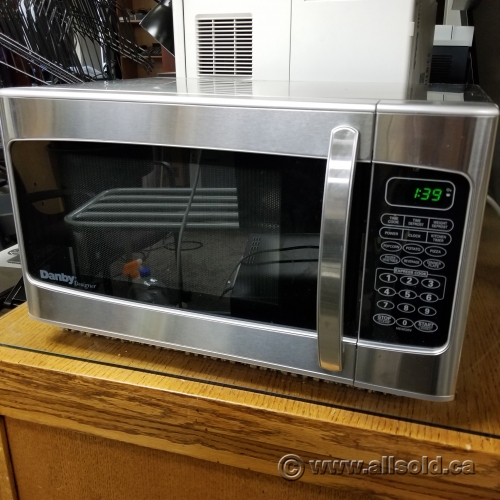 Danby 1.1 cu. ft. 1000W Microwave, Stainless Steel Allsold.ca Buy