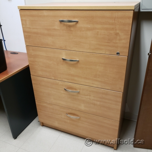 Artopex Maple 4 Drawer Lateral File Locking Allsold.ca Buy