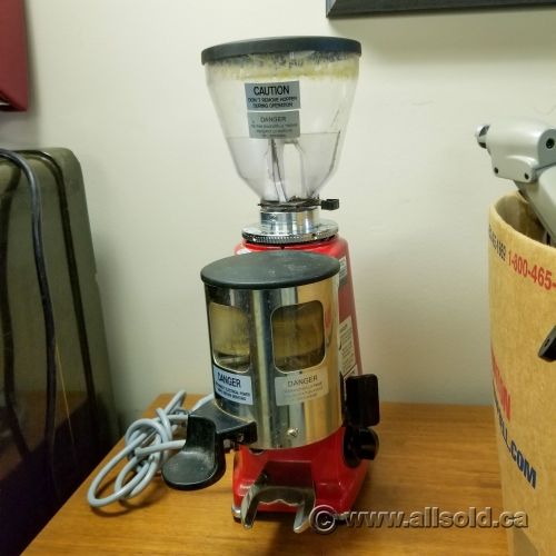 Mazzer Mini Timer Coffee Grinder Allsold.ca Buy & Sell Used Office