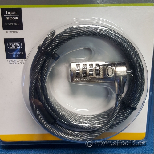 Targus PA410C Notebook Security Defcon CL Cable Lock Allsold.ca Buy