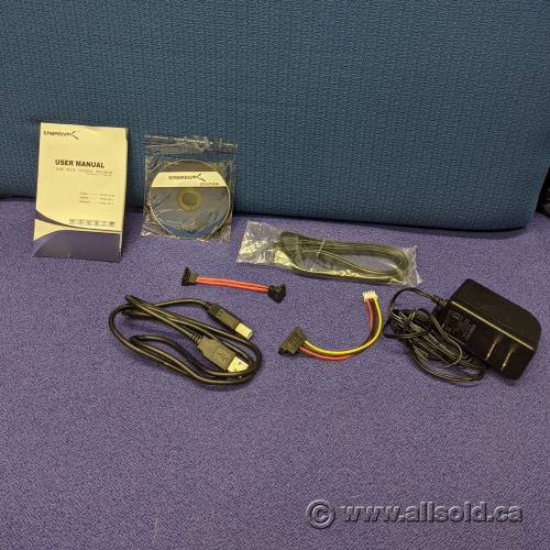 Sabrent 3.5" SATA / IDE Hard Drive Aluminum Enclosure Allsold.ca