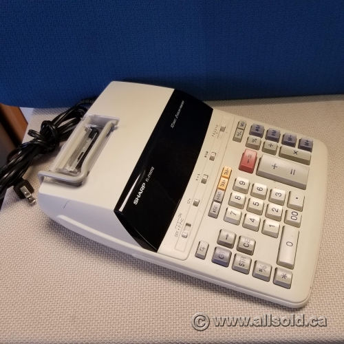 Sharp EL2192RII 12Digit Calculator Adding Machine Allsold.ca Buy