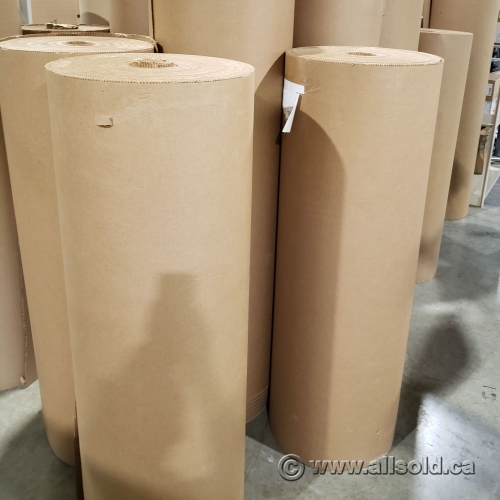 Single Sided Cardboard Roll 60" x 250' Corrugate Wrap New Allsold.ca