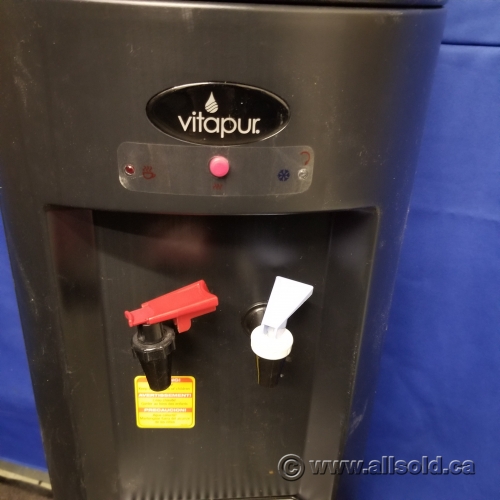 3.5 Gal Vitapur Hot/Cold Top Load Water Cooler w/ Kettle Feature