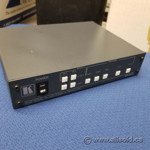 Kramer AV VP2x2 XGA & (B) Audio Matrix Switcher Allsold.ca Buy