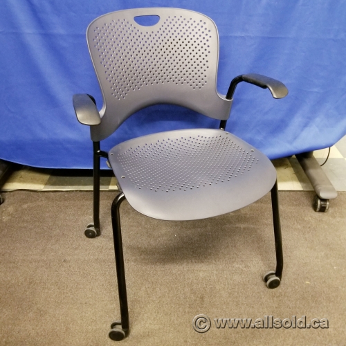 Herman Miller Caper Stacking Guest Chair w/ Wheels Allsold.ca Buy