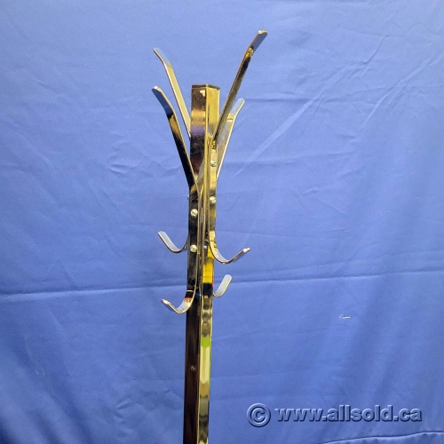 Chrome Coat Rack Tree w/ Chrome Hooks Allsold.ca Buy & Sell Used