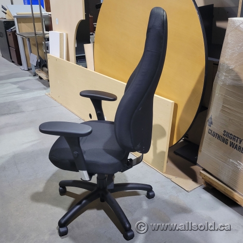 Black Global ObusForme Comfort High Back Task Chair Allsold.ca Buy