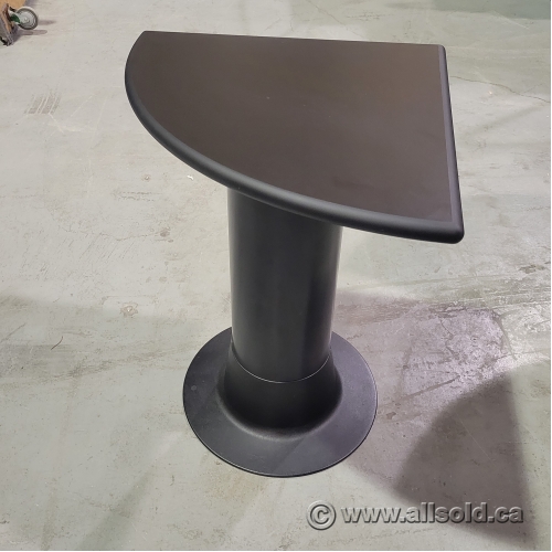 Black Corner Side Table Allsold.ca Buy & Sell Used Office Furniture