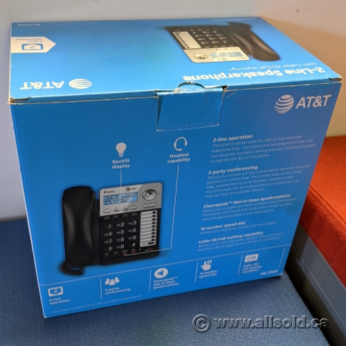 AT&T ML17929 2Line Analog Corded Speakerphone NIB Allsold.ca Buy