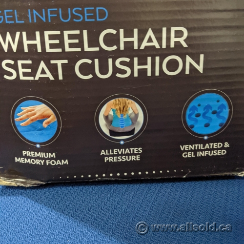 Everlasting Comfort Gel Infused Wheelchair Seat Cushion Allsold.ca