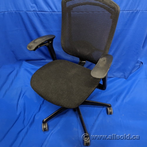 Black Contessa Adjustable Mesh Back Chair Allsold.ca Buy & Sell