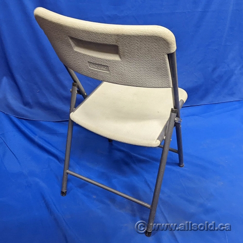 Enduro Off White Plastic Folding Chair Allsold.ca Buy & Sell Used
