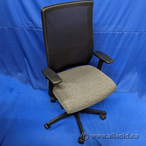 Black Mesh w/ Pattern Seat Hon Ignition Office Task Chair Allsold.ca