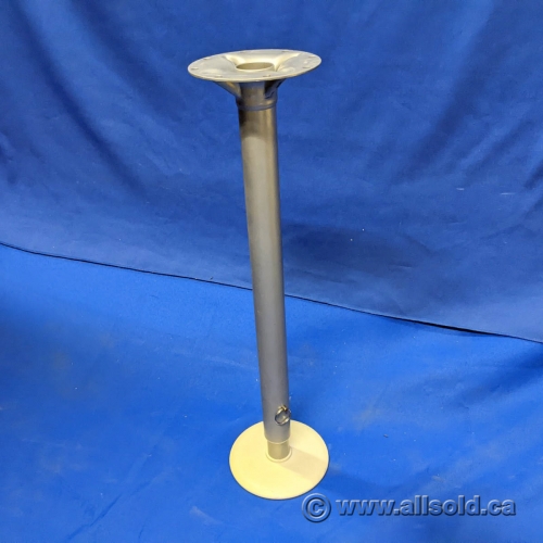 Grey Height Adjustable Desk Table Legs w/ Wide Base Allsold.ca Buy & Sell Used Office