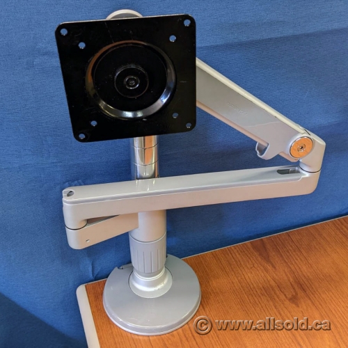 Humanscale M/Flex Single Monitor Arm Stand w/ Clamp Mount Allsold.ca
