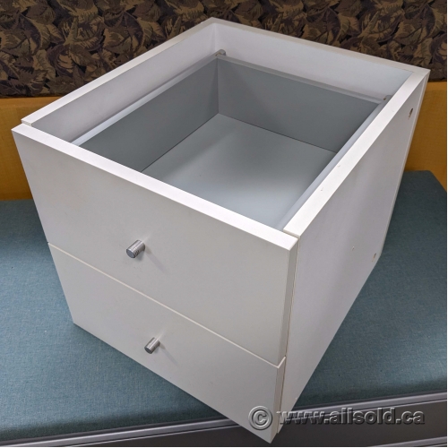 2 drawer kallax unit