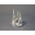 Crystal Sculpture by cristal sevres France Iceburg witb