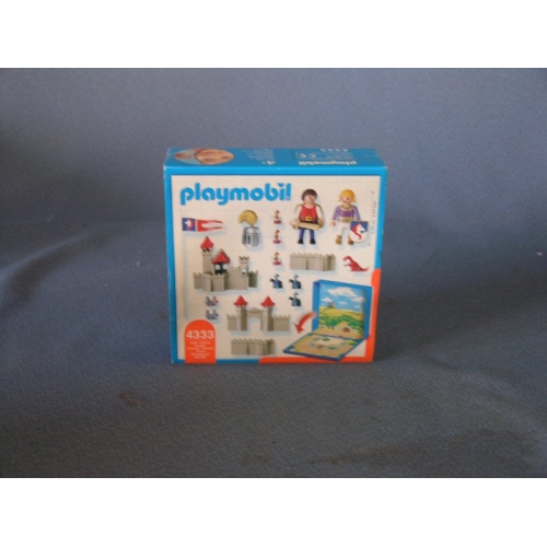 Playmobil Micro Château Des Chevaliers 4333 - Boîte Neuve Scellée - Vintage