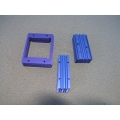 Assorted Zalman Aluminum Blue Case Blocks