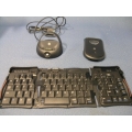 Palm m105 with portable keyboard