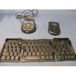 Palm m105 with portable keyboard