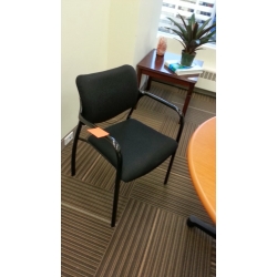 Herman Miller Aside Black Cloth Guest Client Chair