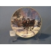 'Hay Sleigh Kids' Plate by Georgia Jarvis