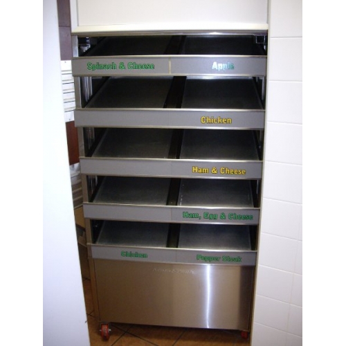 Restaurant 5 Shelf Rolling Food/Pie/Pizza Warmers Allsold.ca Buy