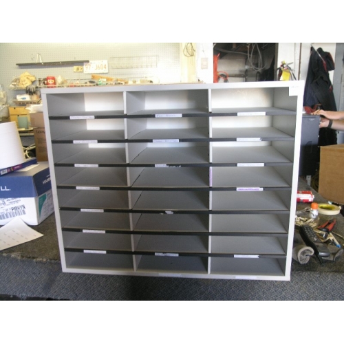Pigeon Holes Document Sorter 24 Hole Allsold.ca Buy & Sell Used