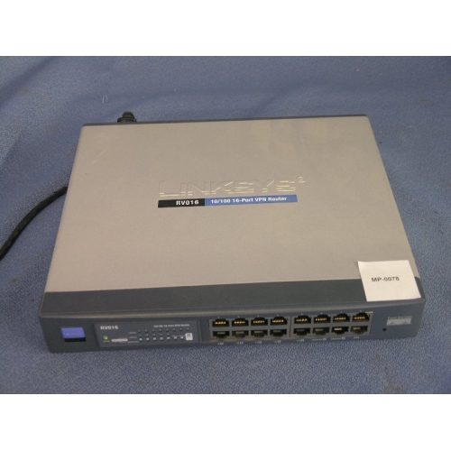 Linksys RVO16 10/100 16 PORT VPN Router - Allsold.ca - Buy & Sell Used