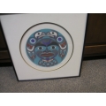16x16 Limited 24/500 Coastal Moon Print by Clarence Mills