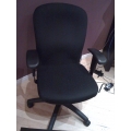 Black Geo Pattern, Multi Adjust Task office Chair