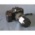 Nikon AF F-601 Quartz Date Film Camera w Tokina 70-210