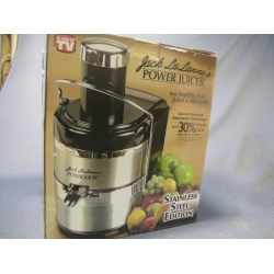 Jack LaLanne's Power Juicer Pro Stainless Steel Jack LaLanne's Power Juicer Pro Stainless Steel