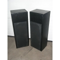 Pair 36" Tall Black Fisher Speakers