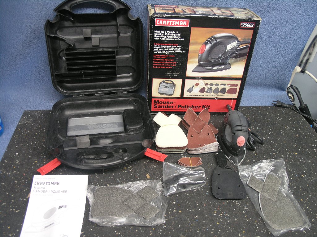 Craftsman mouse shop sander