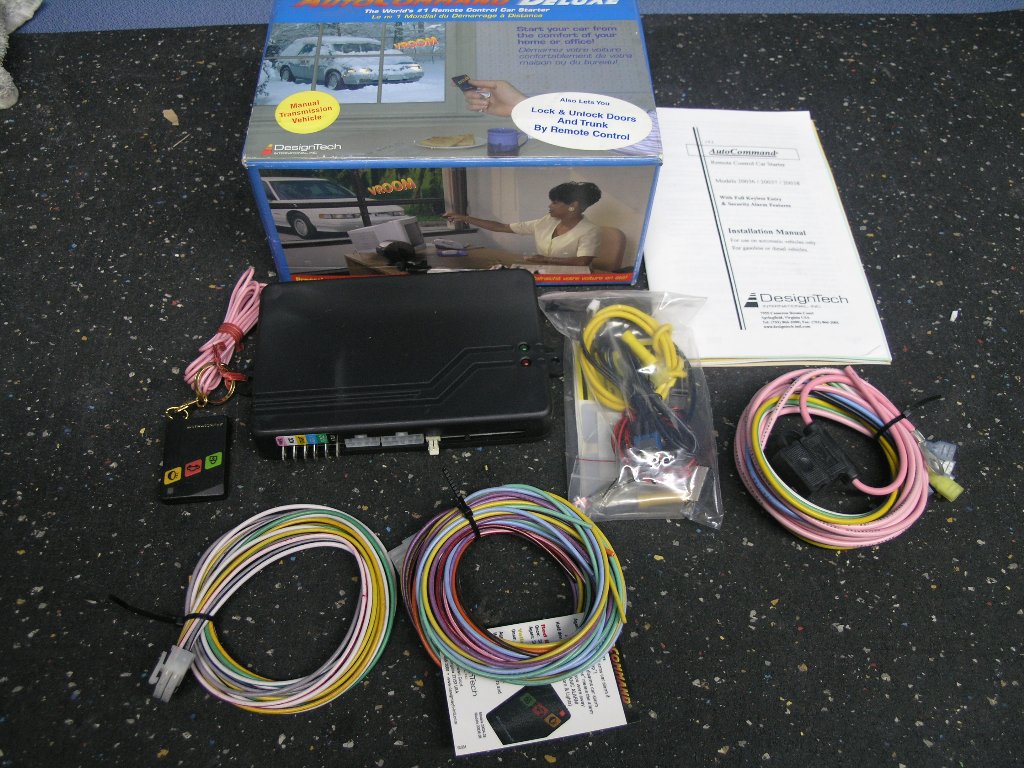 Auto command remote shop car starter
