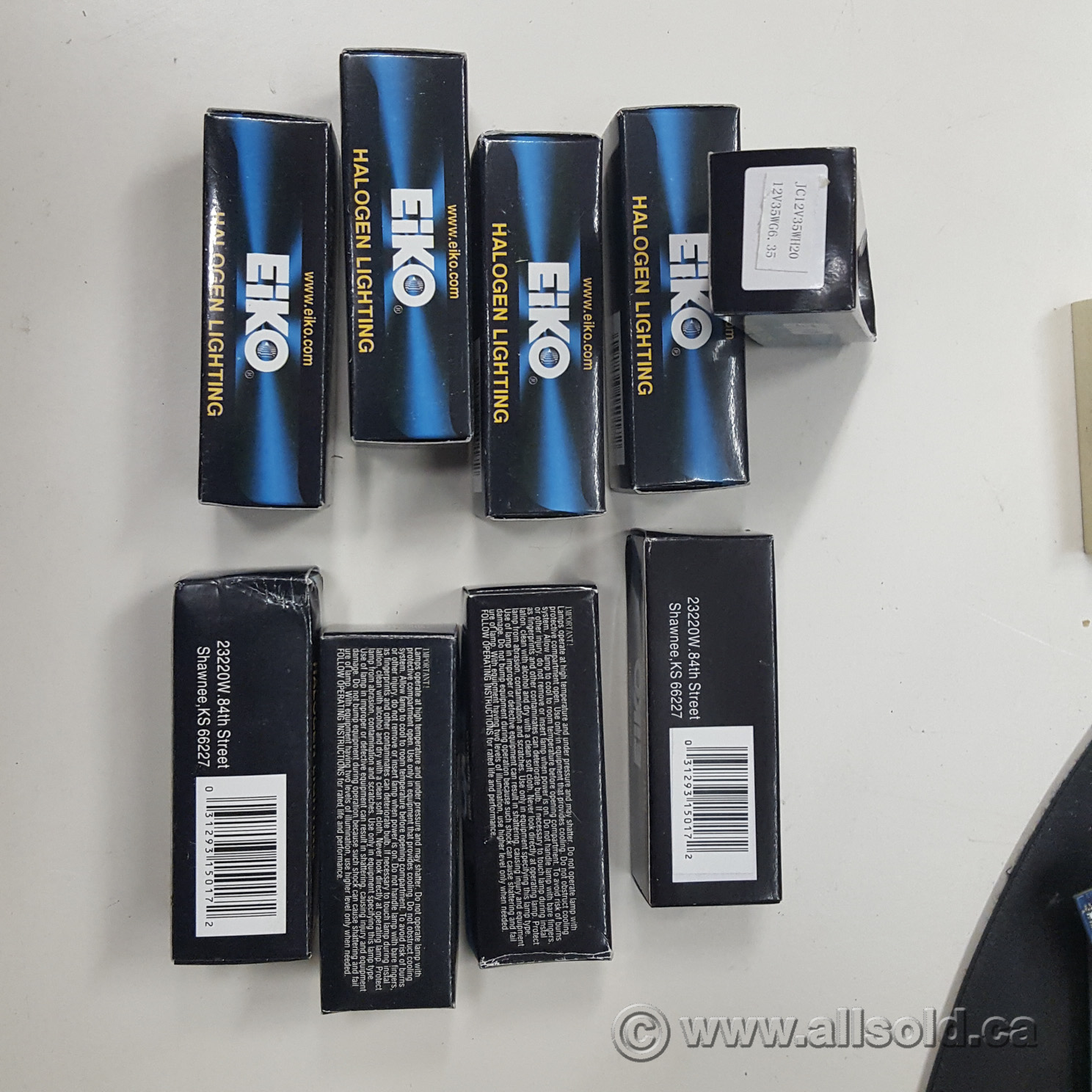 Eiko shop halogen lighting