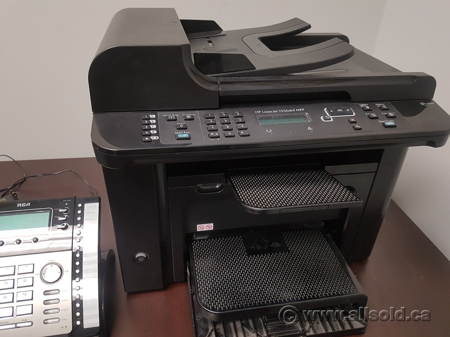 Black HP LaserJet 1536dnf Printer Scanner Fax - Allsold.ca - Buy & Sell Used Furniture Calgary