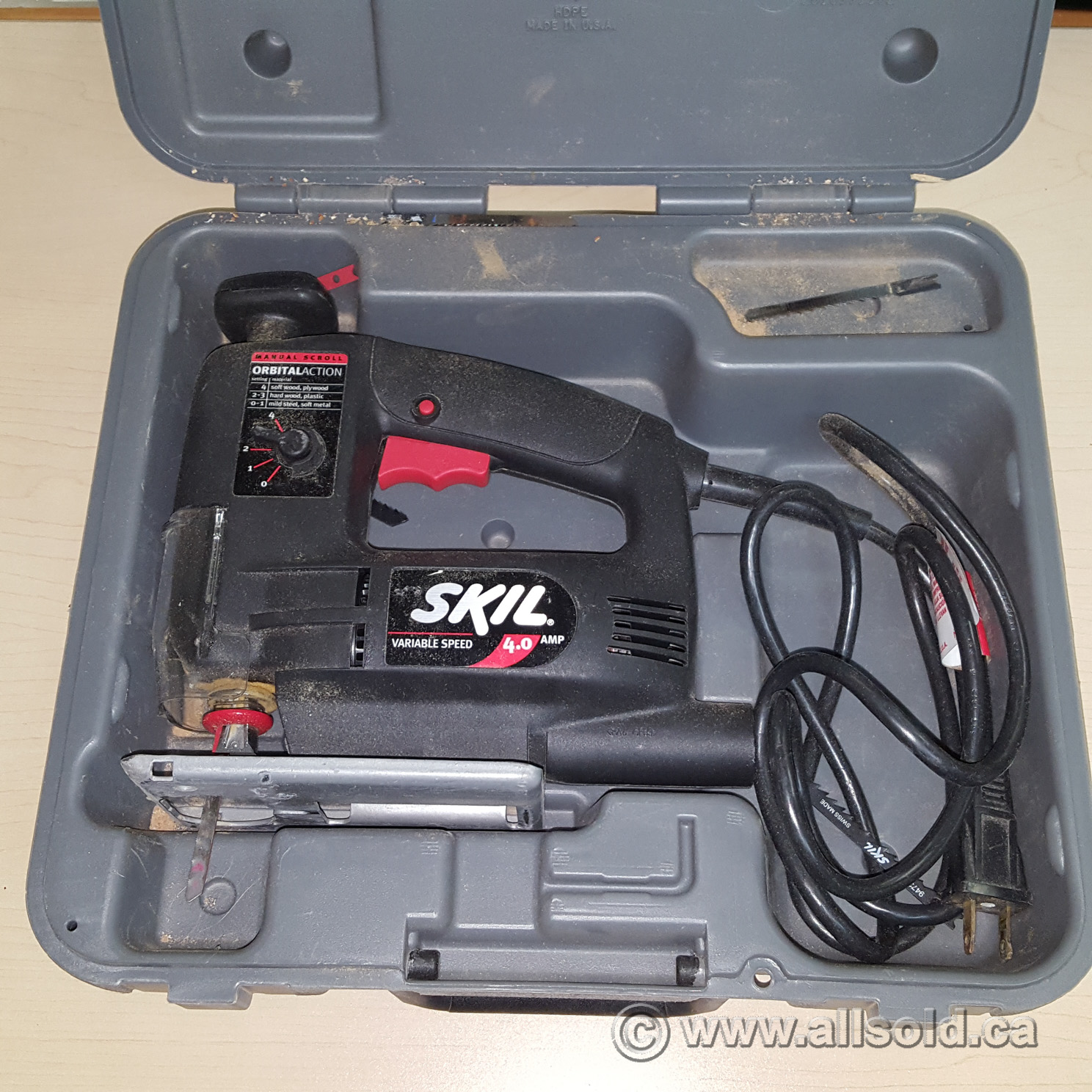Black Skil 4470 Variable Speed 4.0 Amp 